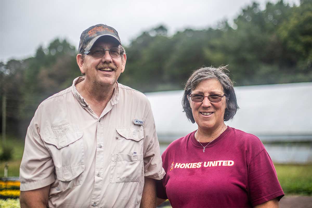 Ron and Sue Burleson