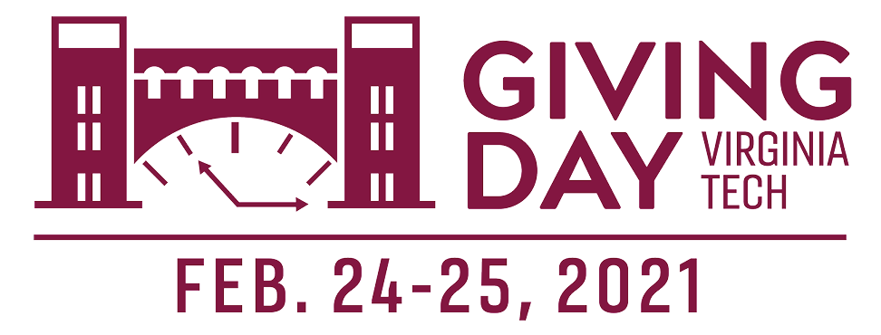 Giving Day Virginia Tech Feb. 24-26, 2021