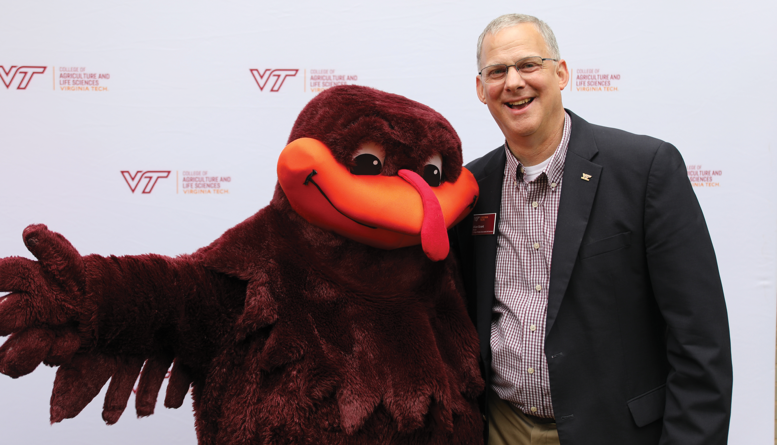 Alan L. Grant, dean of the Virginia Tech College of Agriculture and Life Sciences