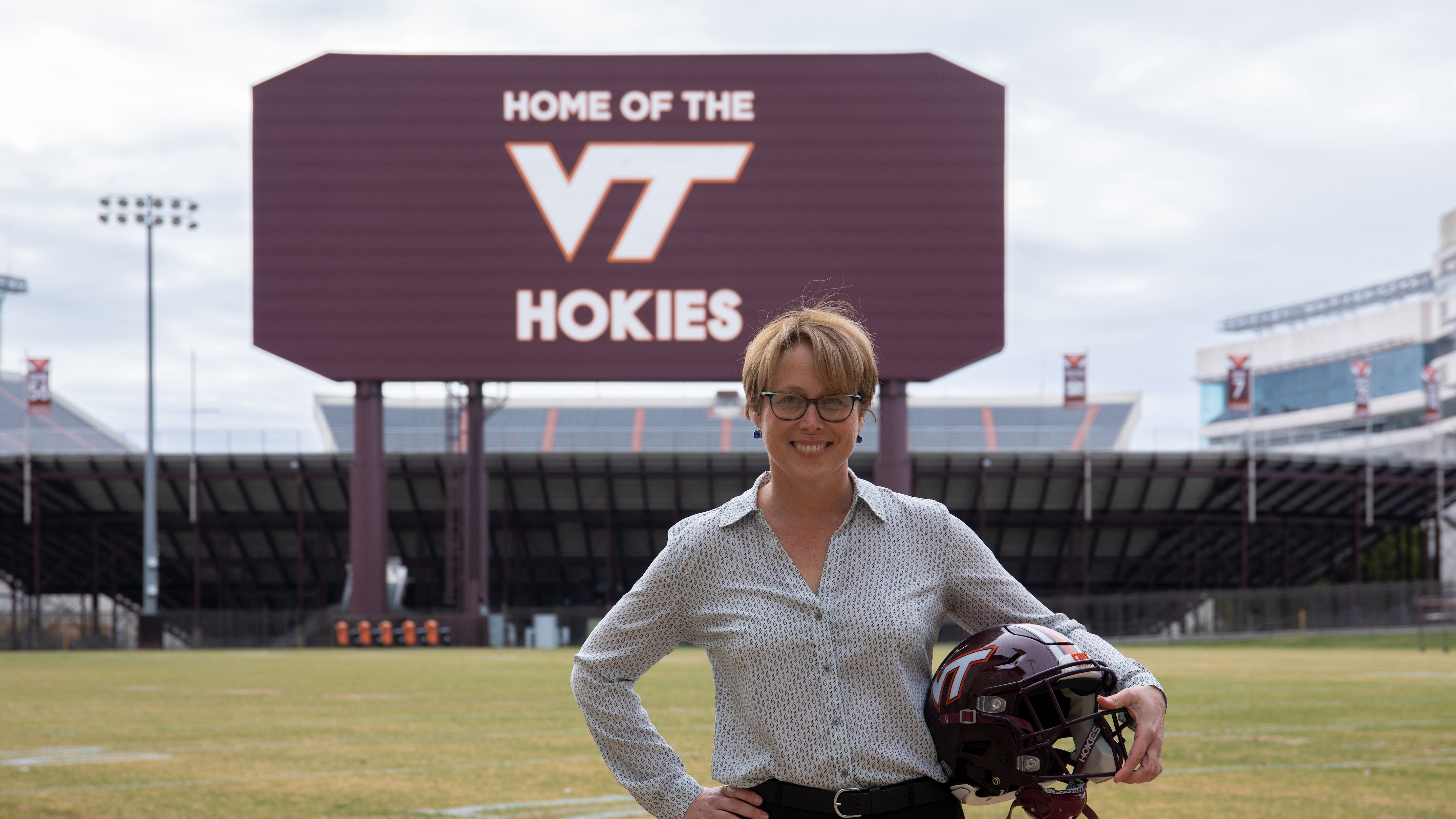 Virginia Tech professor Justin Lemkul (left) and student 