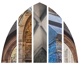 Gothic arches at Virginia Tech